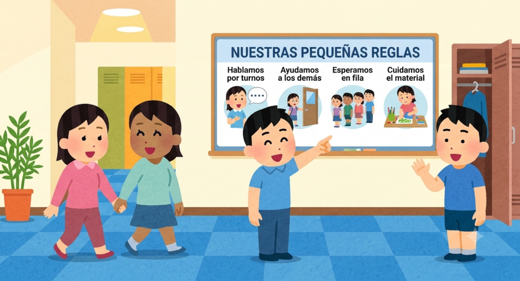 Convivir en la escuela: pequeñas reglas que hacen grande el día